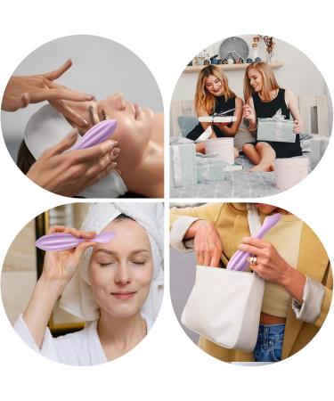 Facial Massage Roller | Silicone Massager Tool for Women | Reduce Puffiness & Improve Wrinkles | Face Sculpting & Body Care Tool - Buy Online on GoSupps.com