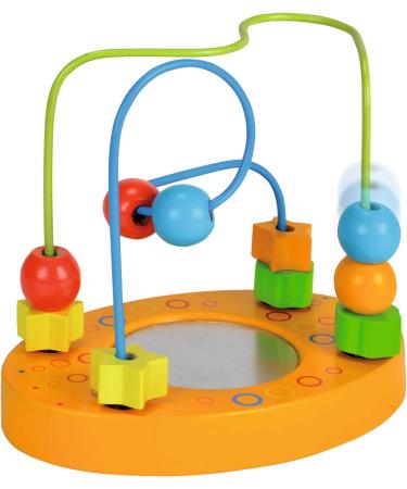 Eichhorn Motor Skills Loop with Mirror | 2 Loops & Various Elements | 9x14x14cm - International Shipping Available - Buy Online on GoSupps.com
