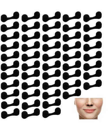 50Pcs Disposable Soft Sponge Nose Filters 25 Pairs Breathable Nose Plugs for Dust Filter Outdoor Nostril Filters