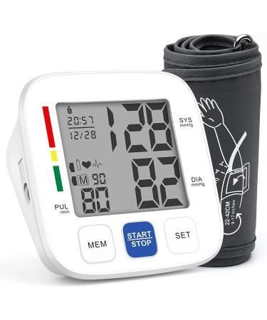 Extra Large Upper Arm Blood Pressure Monitor for 2 Users - Automatic BP Cuff with Pulse Rate Monitoring and 180 Memories - USB Cable - Large Cuff Size 9-17in - Buy Online on GoSupps.com