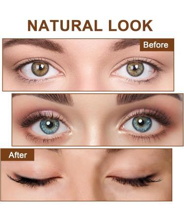 Magnetic Eyelashes Natural Look Reusable Magnetic Lashes With Applicator Magnetic Eyelashes Without Eyeliner Soft False Eyelashes Magnetic Easy To Wear No Glue & No Makeup Remover - Buy Online on GoSupps.com