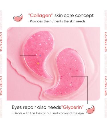 Rose Collagen Under Eye Mask - Anti-aging Eye Patches for Dark Circle - Collagen Under Eye Gel Patches - Hydrating Eye Care Products - Reduce Fine Lines Under Eyes - Buy Online on GoSupps.com