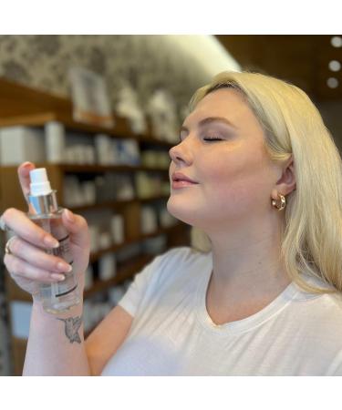 Hydrating Facial Toner Spritz by PURE Spa Skincare - 100% Natural & Vegan Refreshing Mist & Toner for Balancing Skin - 100ml - Uplifting Ingredients and Scent of Peppermint Lavender & Aloe Vera - Buy Online on GoSupps.com