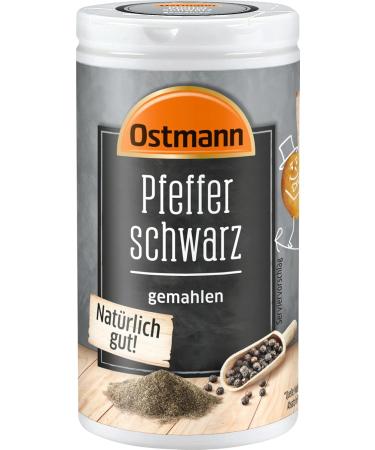 Ostmann Ground Black Pepper 40g - Premium Spice for Flavorful Cooking | International Shipping Available - Buy Online on GoSupps.com