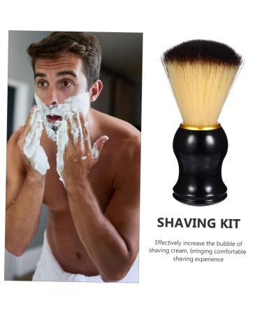Premium Shaving Brush - Foaming Tool for Men | Mustache & Beard Care Supplies - Buy Online on GoSupps.com