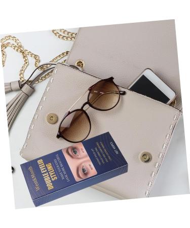 FOMIYES 2 Sets Double Eyelid Sticker Stickers Clothes Tape Double Sided Eye Sticker Eye Patch Invisible 3.5x2.4x0.1cmx2pcs Blackx2pcs - Buy Online on GoSupps.com