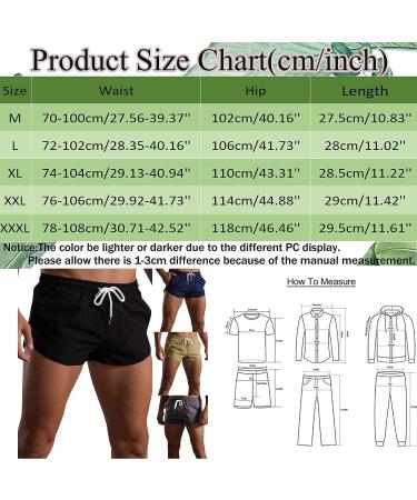 UBST Men's Swim Trunks - Black 3X-Large | 3 Inch Inseam Beach Shorts for Summer Vacation - Buy Online on GoSupps.com