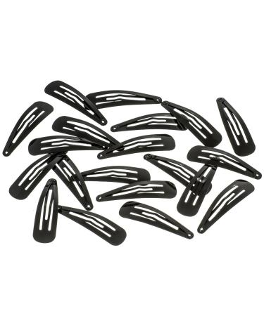 HAARallerliebst Hair Clips (20 pcs) - Black 5 cm Hair Accessories with Storage Box (White) - Perfect for International Shipping - Buy Online on GoSupps.com