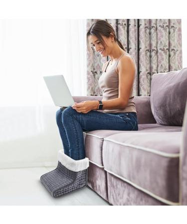 Buy Bute Electric Foot Warmers - Washable Lining 30-60 Fast Heating 10 Adjustable Temperatures Dark Gray - International Shipping - Buy Online on GoSupps.com