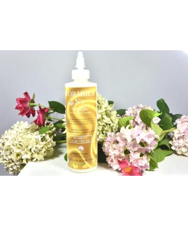 Natural Hydrating Silky Healthy Hair Care Styling Cream with Peptides Keratin Honeysuckle Green Tea Rosemary Jojoba Oil Orange Blossom & More Off White