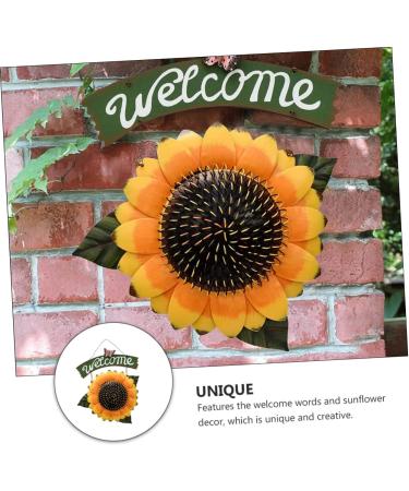Zerodeko Strawberry Decor 1pc Wall Decoration Metal Outdoor Decor Welcome Hanging Sign Outdoor Wedding Decorations Garden Welcome Board Adornment Retro Decor Sunflower The Sign Acrylic - Buy Online on GoSupps.com