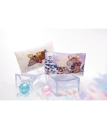 Nici 49330 Cosy Winter Pillows 43x25cm | Sustainable Fluffy Cushion for Kids & Animal Lovers | Perfect for Home Kindergarten & Travel - Buy Online on GoSupps.com
