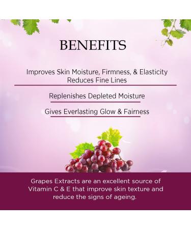 Wine Facial Kit - 5 Steps for Glowing Skin & Wrinkle Removal | Red Grape Aloe Vera & Olive Oil | 270 ml - All Skin Types - Buy Online on GoSupps.com