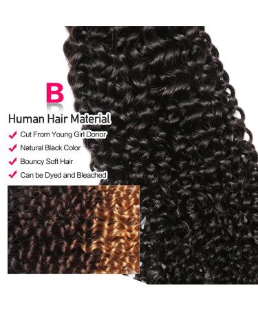 10A Brazilian Curly Hair Bundles - 12 14 16 Inch Kinky Curly Human Hair - Natural Color - International Shipping Available - Buy Online on GoSupps.com