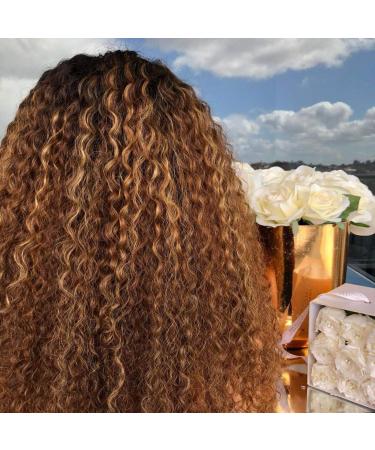 Buy Brown Wavy Long Synthetic Wig for Women - Curly Brazilian Cosplay Hair for 50s 60s 70s 80s  - Buy Online on GoSupps.com