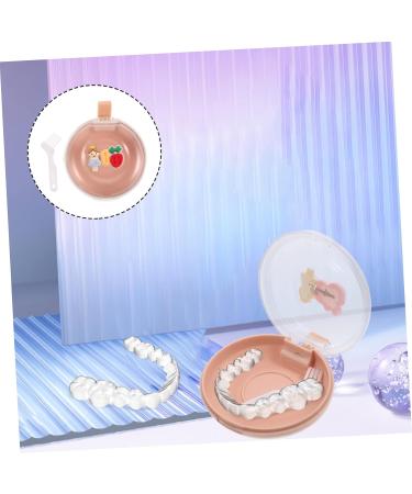 Lurrose Reusable Prosthesis Storage Box | Sweet Holder for Retainers | Small ETUI Ros   10x8.4x2.7cm - Ideal for Braces & Retention - Buy Online on GoSupps.com