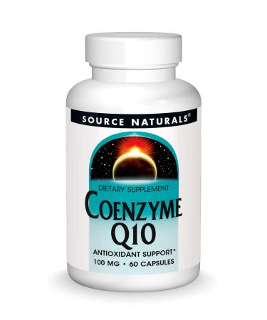 Source Naturals Coenzyme Q10 100 mg 60 Capsules