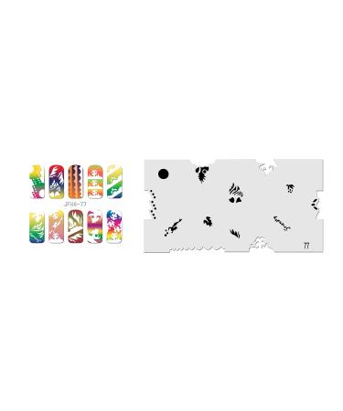Fingernail stencil (airbrush nail art) Fengda JFH04-077
