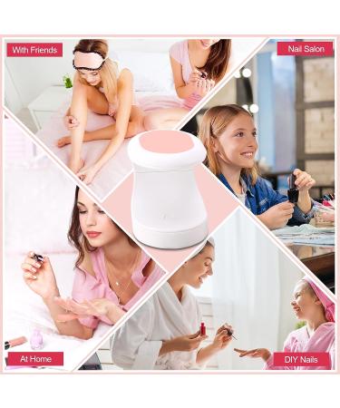 OTET Portable UV LED Nail Lamp - Mini USB Nail Dryer for Gel Nails - Quick Dry Travel/Home DIY - Pink - Buy Online on GoSupps.com