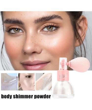  manhegari Body Glitter Spray - 7g Shimmering Body Powder - Luminous Powder for Women Festival Makeup Party Halloween Concert - Buy Online on GoSupps.com