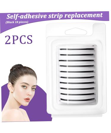 Eyelash Adhesive Strips - 2 Boxes (20 Sheets) | Self-Adhesive Glue-Free Reusable & Easy to Apply | Perfect Replacement for Strip Lashes - Buy Online on GoSupps.com