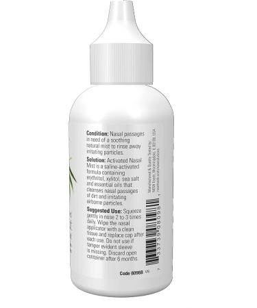 NOW Solutions Activated Nasal Mist with Erythritol and Sea Salt - 2oz - Buy Online on GoSupps.com