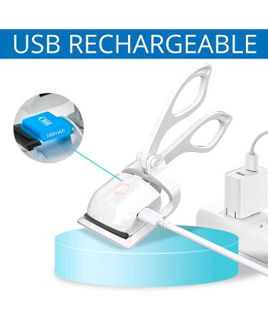 Irreshine Rechargeable Heated Eyelash Curler - Long-Lasting Electric Lash Curler for Natural Lashes - Buy Online on GoSupps.com