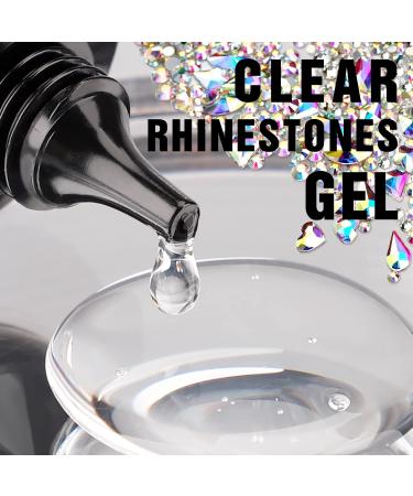 BettyCora 30ML Nail Rhinestone Glue Gel - Super Strong Adhesive for Nail Charms & Tips - Clear Nail Glue for Acrylic Nails - A57 - Buy Online on GoSupps.com