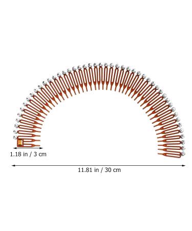 FOMIYES 12 Pcs Stretch Hair Comb Headbands - Flexible Circle Comb Hairband Set for Women & Girls - Sports Hair Accessories in Multiple Colors - Buy Online on GoSupps.com