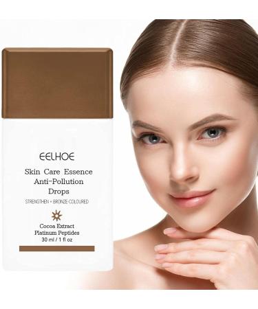 2 30ml Bronzer Drops Fake Tan PeptiSerums Bronzing Drops Creates a bronzed glow skin anti-pollution Tanning drops for face - Buy Online on GoSupps.com