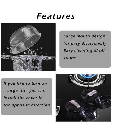 Pack of 10 Child Safety Stove Knob Locks | Oven & Gas Stove Protection Covers for Kitchen Safety - Buy Online on GoSupps.com