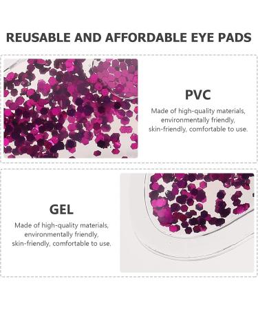 Exceart Cool Pad Set | Compress Cooling Eye Masks for Dry Eyes Swollen Eyes & Dark Circles - 6 Purple Violet Cooling Packs - Buy Online on GoSupps.com