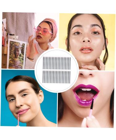 FOMIYES 100 Pcs Makeup Brush Set - Lip Brush & Applicator for Perfect Lipstick Application - Versatile Cosmetic Tool for Lip & Eyebrow Makeup - Buy Online on GoSupps.com