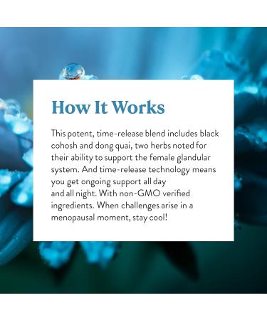 Nature's Sunshine Flash Ease TR 60 Tablets - Menopause Relief Supplement - Buy Online on GoSupps.com