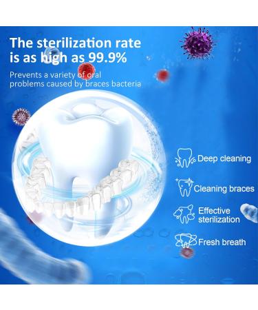 Retainer Cleaner Aligner and Retainer Cleaner Invisalign Foam Cleaner Clear Retainer Foam Invisalign Whitening Foam Denture Cleaner Dental Appliance Cleaner 60ml. (1 pack) - Buy Online on GoSupps.com