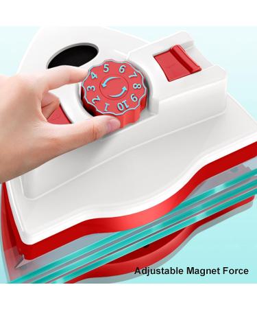 Window Cleaner Wipers Double-Sided Window Cleaner Glass Cleaning Brush Glass Wiper Household Cleaning Tools with Anti-Falling Rope for High-Rise Double Glazed Windows - Buy Online on GoSupps.com