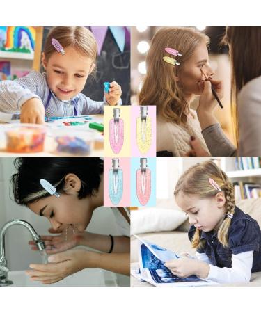 20-Piece Seamless Hair Clip Set | No Bending Hair Pins in 5 Colors for Perfect Hair Styling & Makeup - International Shipping - Buy Online on GoSupps.com