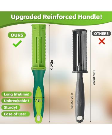 SPRIBLOSS Extra Sticky Lint Roller for Pet Hair - 660 Sheets - 2 Handles + 6 Refills - Portable Travel Size - Dog & Cat Hair Remover - Buy Online on GoSupps.com