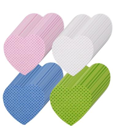 Ipetboom 800 Sheets Nail Art Supplies White Nail Polish Cotton Pads Nail Gel Polish Cleaning Wipes Glue Cleaning Supplies Melt Blown Cloth Manicure Mascara