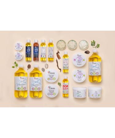 Verena Sweet Orange Massage Oil - Natural Body Oil for Rejuvenation Anti-Stress & Aromatherapy | 1L - Buy Online on GoSupps.com