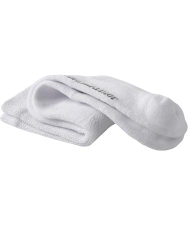 Yomandamor Women's 5 Pairs Cushioned Diabetic Crew Socks - Breathable Seamless Dress Socks with Arch Support Size 9-11 White - Ideal for Comfort & Health - Buy Online on GoSupps.com