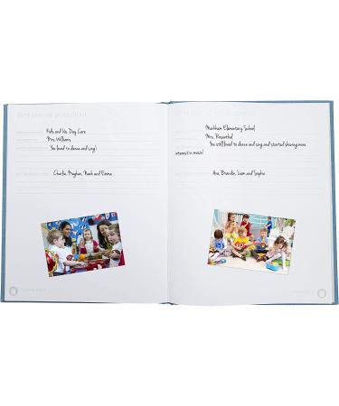 Pearhead Blue Chambray Baby Book | Gender Neutral Baby Journal & Photo Album - Buy Online on GoSupps.com