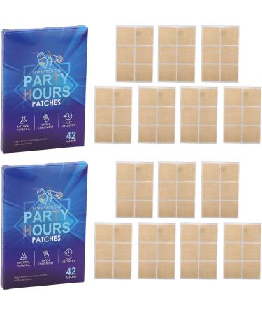 Hangover Prevention & Recovery Patches - 84 Pack | Portable Solution for Weddings & After-Parties - Buy Online on GoSupps.com