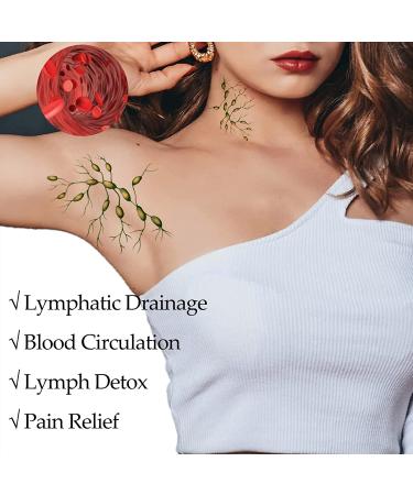 Feraco 2PCS Lymphatic Drainage Magnetic Rings for Arthritis Relief - Pure Copper Magnet Therapy Fingers Ring - Heart & Vintage Flower Design - Silver - Buy Online on GoSupps.com