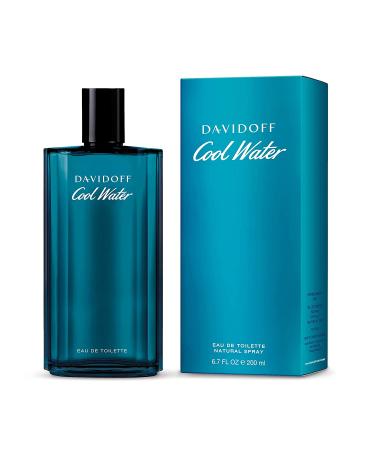 Davidoff Cool Water EDT Spray for Men 6.7 oz - Refreshing and Timeless Fragrance - Buy Online on GoSupps.com