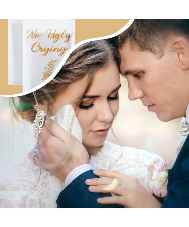 80 Pcs Wedding Tissues Packs for Guests - Bulk Individual Facial Tissues for Happy Tears - Romantic Style Welcome Bag Stuffers for Bride and Groom Mother - Buy Online on GoSupps.com