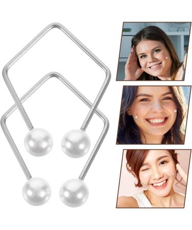 Lot de 2 Fa onneurs de Fossettes en M tal Titanium Entra neur Facial L ger et Confortable pour Hommes et Femmes Outil D Exercice Visage pour Sublimer les Traits et - Buy Online on GoSupps.com