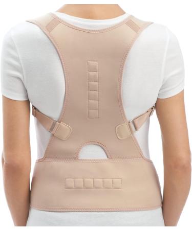 Magnetic Upright Back Posture Support - Unisex Design for Spine Straightening & Pain Relief | Collections Etc - Buy Online on GoSupps.com