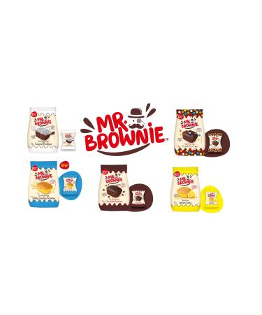 Italian Gourmet E.R. 3 x White Chocolate with Coconut Flakes 3 x Lemon Brownie 3 x Galactic Brownie + Italian Polpa Gourmet 400 g