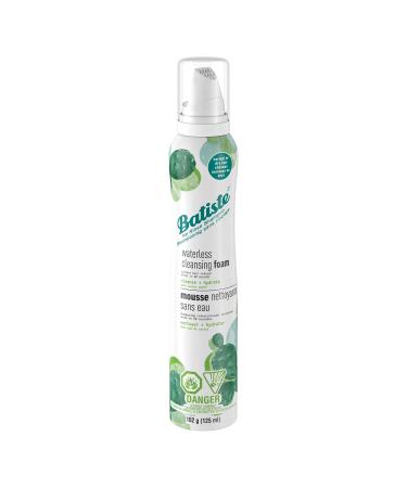 Batiste Waterless Cleansing Foam No Rinse Shampoo Cleanse + Hydrate with Cactus Water 125-ml Batiste Waterless Cleansing Foam Cleanse + Hydrate with Cactus Water 125mL